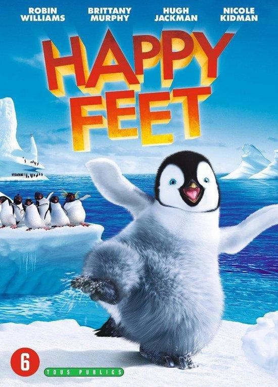 Happy feet (dvd nieuw), CD & DVD, DVD | Action, Enlèvement ou Envoi