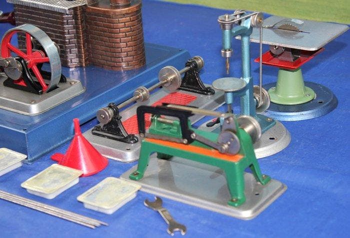 Stoommachine (5) - Wilesco D10 M 55 M 51 M 53 M 60 -, Antiek en Kunst, Antiek | Speelgoed