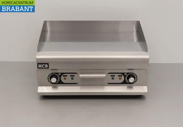 RVS Spiegel Grillplaat Bakplaat Chroom bakplaat 60 cm 400V, Ophalen of Verzenden, Nieuw in verpakking