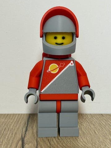 Fait maison - (MOC) Minifigure LEGO astronaute grand format, Nieuw