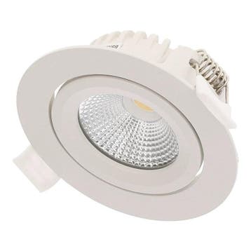 IP44 LED inbouwspot kantelbaar 5 Watt Dim to Warm, Tuin en Terras, Verzenden, Nieuw, Aluminium, Netvoeding