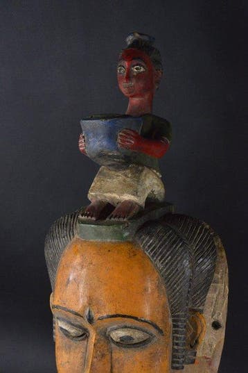 vreugdemasker - Gouro - Ivoorkust