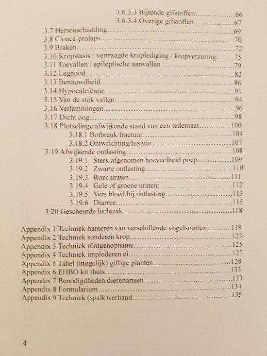 Spoedgevallen en Eerste hulp bij vogels - voor eigenaren en, Livres, Science, Envoi
