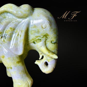 Magnifique Elephant Jade lemon kwaliteit extra - XXL dieren