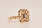 Zonder minimumprijs - Ring - 14 karaat Geel goud - 0.86ct.