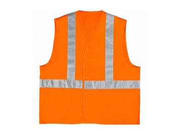 Veiling - 4x DeltaPlus veiligheidsvest maat XXL Hi-Vis oranj, Bricolage & Construction, Vêtements de sécurité
