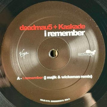 Deadmau5 / Kaskade - I Remember (Remixes), Cd's en Dvd's, Vinyl | Dance en House, Verzenden, Nieuw in verpakking, 12 inch