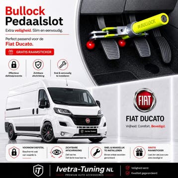 Pedaalslot Fiat Ducato| Pedaalklem Fiat Ducato, Verzenden, Nieuw