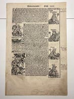 M. Wolgemut - A. Dürer - Foglio XIXX dalle Cronache di