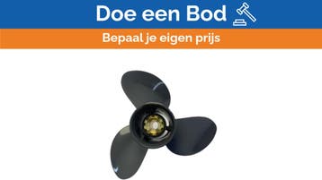 Bieden: Honda Marine Outboard Propeller 13.25x17 Aluminum 3, Watersport en Boten, Ophalen of Verzenden, Nieuw