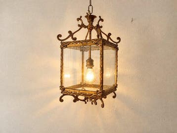 Lanterne - Élégant luminaire suspendu au style Louis XV -, Antiquités & Art