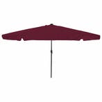 vidaXL Tuinparasol Bordeaux Rood 395 x 395 x 245 cm, Verzenden