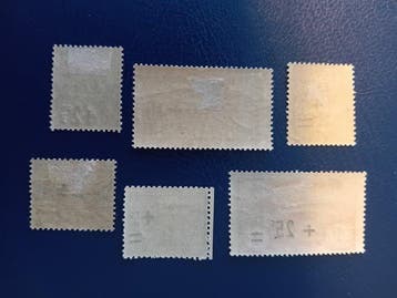 France 1922 - Au profit des Orphelins de la guerre. Timbres