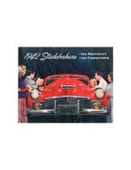 1942 STUDEBAKER PRESIDENT & COMMANDER BROCHURE ENGELS, Ophalen of Verzenden