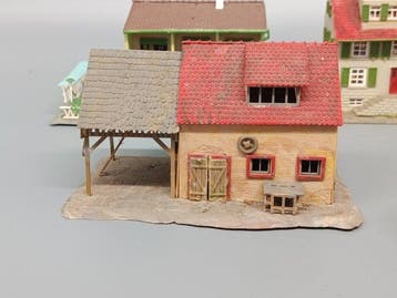 Modelleisenbahn Häuser Konvolut H0 – 12er-Set H0 - Treinset, Hobby en Vrije tijd, Modeltreinen | H0, Nieuw