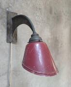 Wandlamp - messing blik