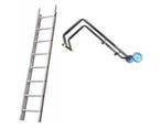 Professionele dakladder 2.00m met nokhaak, Ophalen of Verzenden, Ladder