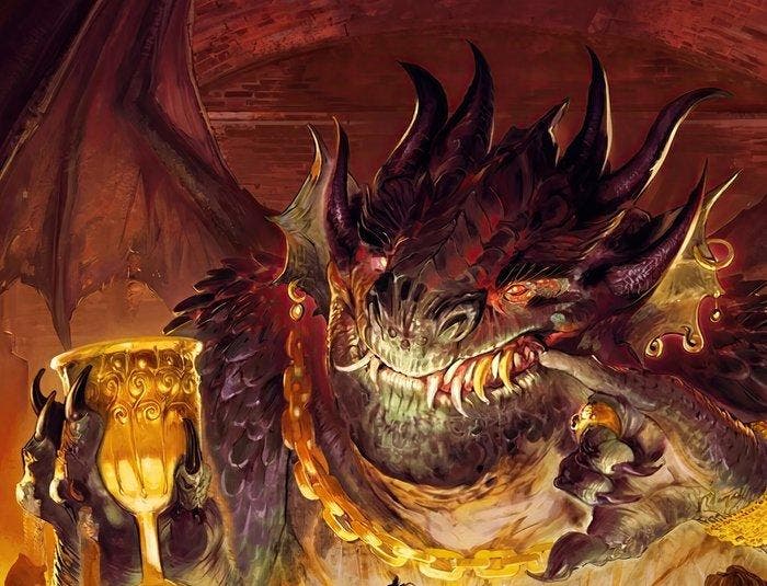 Kleury.art - [XL MATTE PAPER] The Hoard of the Dragon King, Antiquités & Art, Antiquités | Jouets