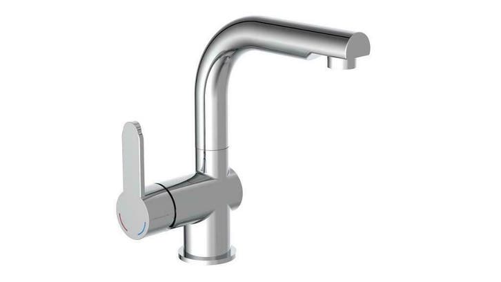 Sanifun Schütte wastafelmengkraan London Chroom, Doe-het-zelf en Bouw, Sanitair, Kraan, Nieuw, Ophalen of Verzenden