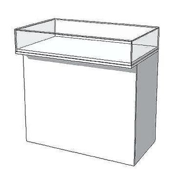 *TIP* Toonbank U-Frame Thick C-PUH-002, Zakelijke goederen, Kantoor en Winkelinrichting | Winkel en Inventaris, Ophalen of Verzenden