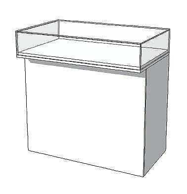 *TIP* Toonbank U-Frame Thick C-PUH-002, Zakelijke goederen, Kantoor en Winkelinrichting | Winkel en Inventaris, Ophalen of Verzenden