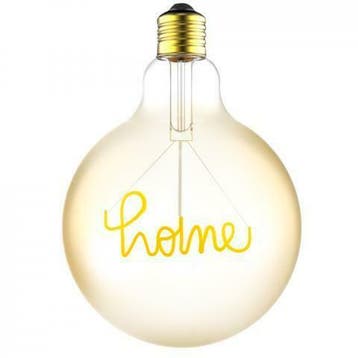 LED Globe lamp Amber Home 125mm 4.5 Watt Extra warm wit, Verzenden