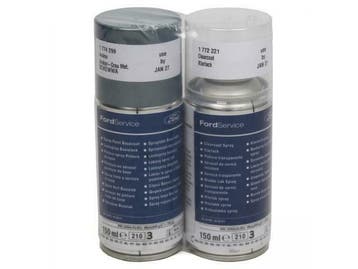 ORIGINELE Ford verfspuit AVALON GRIJS-METALLIC + blanke lak, Ophalen of Verzenden