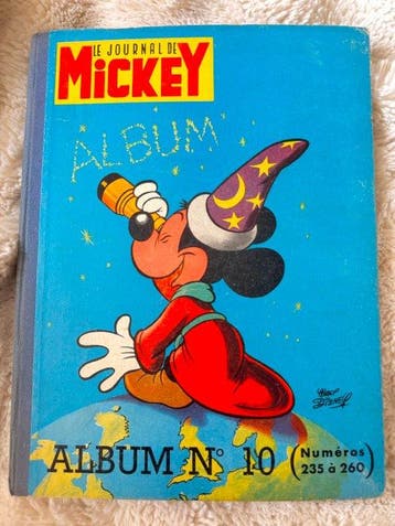 Le Journal de Mickey - Album N° 10 - 1 Album - EO - 1958, Boeken, Nieuw