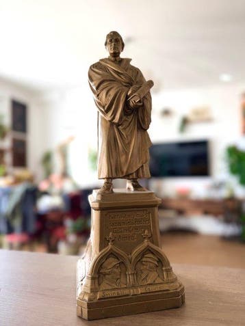 Beeld, Martin Luther, gloire de la Réforme - 39 cm -