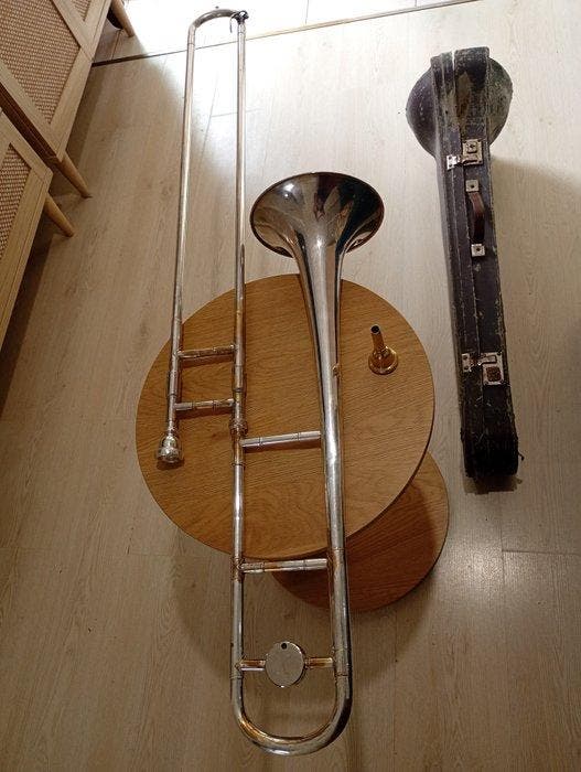 No brand - - Trombone - Onbekend (Zonder minimumprijs), Musique & Instruments, Instruments à vent | Flûtes à bec
