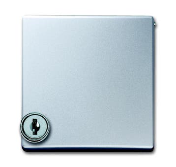 ABB Busch-Jaeger Adapter Plate With Lock For SI IP44 Alu -, Verzenden