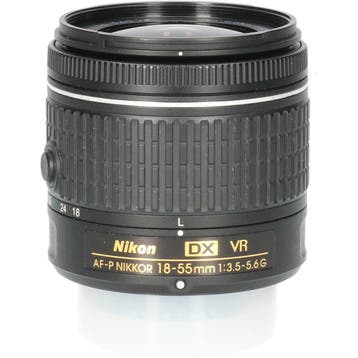 Tweedehands Nikon AF-P DX 18-55mm f/3.5-5.6 G VR CM7219, Ophalen of Verzenden, Gebruikt, Overige typen, Zoom