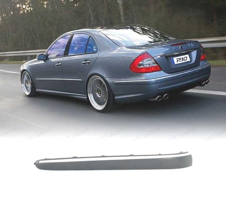 MOULURE PARE CHOCS ARRIÈRE MERCEDES W211 02-09 GAUCHE, Autos : Pièces & Accessoires, Carrosserie & Tôlerie, Envoi