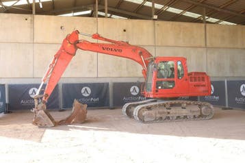 Veiling: Rupsgraafmachine Volvo EC140B Diesel 69kW 2004, Ophalen