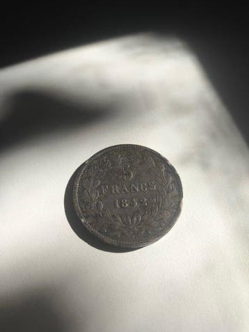 France. Louis Philippe I. 5 Francs 1842-B, Rouen (Sans prix