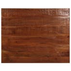 vidaXL Tafelblad rechthoekig 110x80x2,5 cm massief, Verzenden, Nieuw