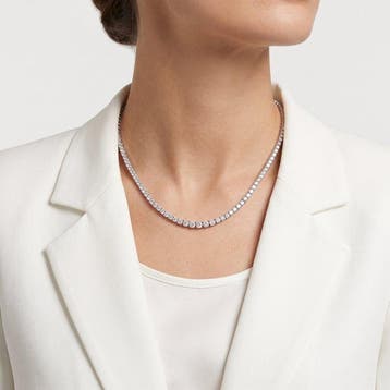 Sans prix de réserve - Collier - 18 carats Or blanc -
