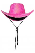 Cowboyhoed Roze Pailletten Iridescent Pride Gekleurd Cowboy, Kleding | Heren, Ophalen of Verzenden, Nieuw