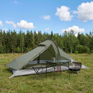 vidaXL Backpacking Tent 4-persoons Olijfgroen, Verzenden