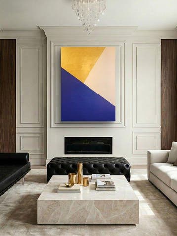 Lyora Art - COLOR FIELD FLOW No. 109 Beyond Klein – (XL)