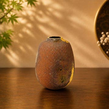 Vaas - Keramiek, Goud - Japan - Kutani-porselein vaas met, Antiek en Kunst