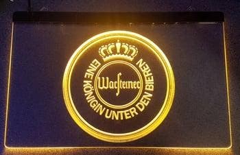 Warsteiner neon bord lamp LED cafe verlichting reclame licht, Huis en Inrichting, Lampen | Overige, Nieuw, Verzenden