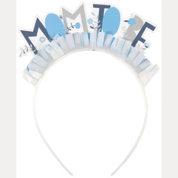 Haarband Mom To Be Blauw, Verzenden