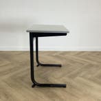 Eromes schooltafel (hxbxd) 76x50x70 cm,  zwart - grijs, Gebruikt