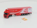 Schaal 1:50 Lion Car DAF CF Space Cab 2 as Trekker met 3..., Ophalen of Verzenden, Gebruikt