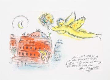 Marc Chagall (1887-1985) - Marc Chagall – Collection of Five, Antiek en Kunst