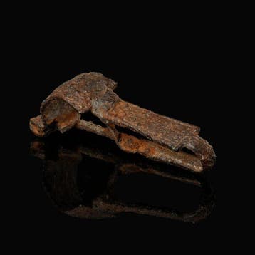 Oud-Romeins, Keizerrijk IJzer Fibula, zeldzaam