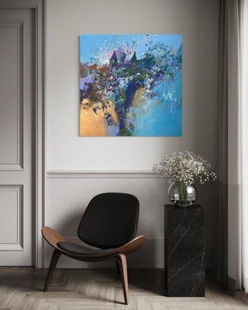 Lionel chevalier - The garden XXL, Antiek en Kunst