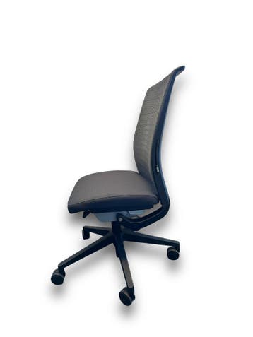 Steelcase Think V2, Bureaustoel, Huis en Inrichting, Bureaustoelen, Verzenden, Zwart, Zo goed als nieuw, Bureaustoel