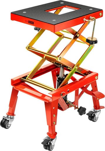 Hydraulische motorlift 160kg rood | Retour deal | Snel weg, Verzenden, Nieuw